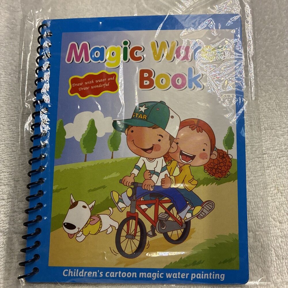 Magic Water Book Repeat To Use Water Fillable Pen Under The Ocean Easter Basket